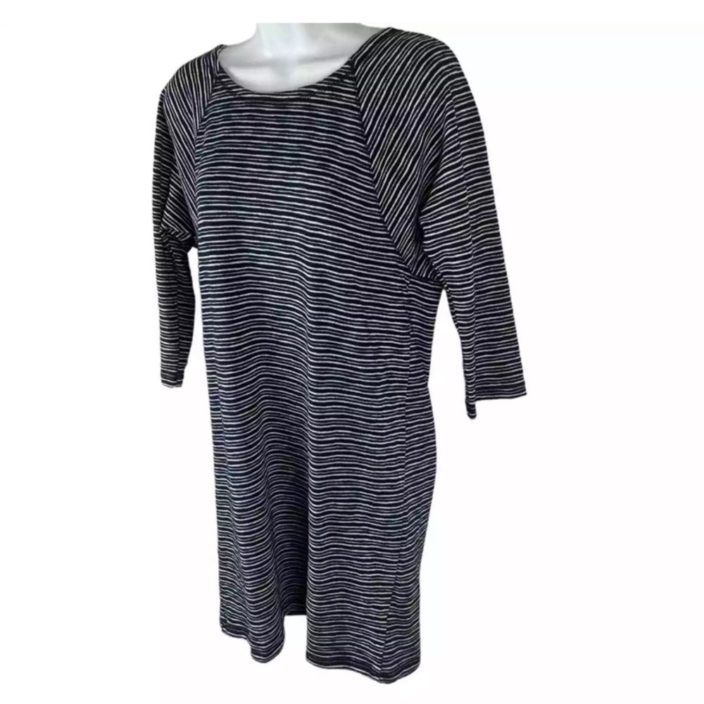 T by Talbots Nautical Key Hole Tunic Dress